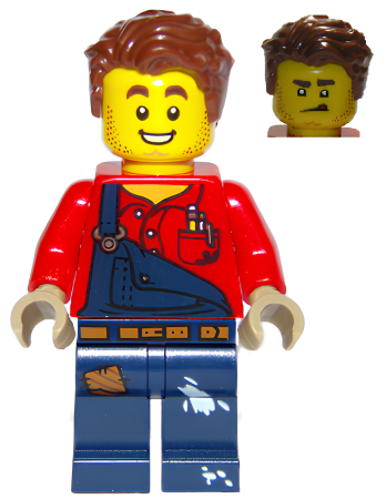 Минифигурка Lego Harl Hubbs without Utility Belt cty1095 U